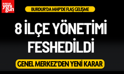 MHP’de 8 İlçe Yönetimi Feshedildi