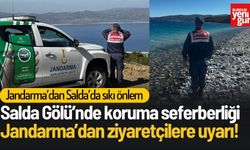 Salda Gölü’nde Koruma Seferberliği! Ziyaretçilere Jandarmadan Uyarı