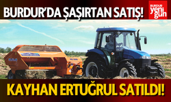 Burdur Sanayisinde Şaşırtan Satış!