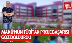 MAKÜ'nün TÜBİTAK Proje Başarısı Göz Doldurdu!