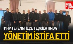 MHP Tefenni Teşkilatı Yönetimi İstifa Etti