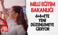 Milli Eğitim Bakanlığı 4+4+4'te Yeni Düzenlemeye Gidiyor