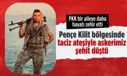 Pençe-Kilit bölgesinde 1 askerimiz şehit oldu