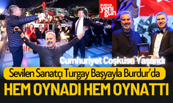 Burdur'da Cumhuriyet Bayramı Coşkusu: Turgay Başyayla Konseri