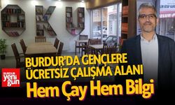 Burdur'da Gençlere Ücretsiz Çalışma Alanı