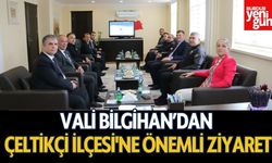 Vali Bilgihan’dan Çeltikçi İlçesi'ne Önemli Ziyaret