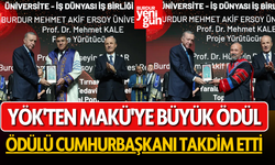 YÖK'ten MAKÜ'ye Büyük Ödül