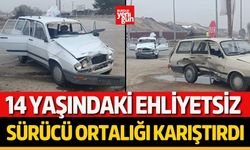 14 Yaşındaki Ehliyetsiz Sürücü Ortalığı Karıştırdı