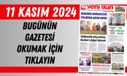 11 KASIM 2024 PAZARTESİ BURDUR YENİ GÜN GAZETESİ SAYFALARI