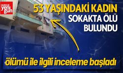 53 Yaşındaki Kadın Sokakta Ölü Bulundu