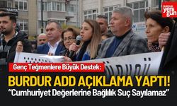 Genç Teğmenlere Burdur ADD'den Destek!