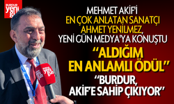 Mehmet Akif'i En Çok Anlatan Sanatçı Ahmet Yenilmez, Yeni Gün Medya'ya Konuştu