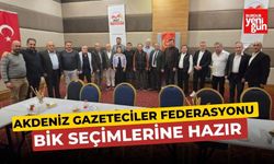 Akdeniz Gazeteciler Federasyonu BİK Seçimlerine Hazır