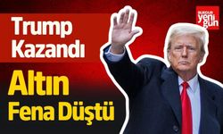 Trump Kazandı Altın Sert Düştü