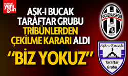 Aşk-ı Bucak Taraftar Grubu Tribünlerden Çekilme Kararı Aldı