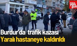 Burdur’da Otomobil ve Motosiklet Çarpıştı: 1 Yaralı!