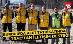 Burdur’da Afet Tatbikatında TRAC’tan İletişim Desteği