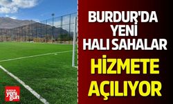 Burdur'da  Üç Yeni Halı Saha Hizmete Açılıyor