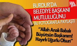 Belediye Başkanının Oğlu Oldu! Mutluluğunu Paylaştılar!