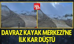 Davraz Kayak Merkezi'ne İlk Kar Düştü