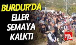 Burdur'da Yağmur Duası Yapıldı