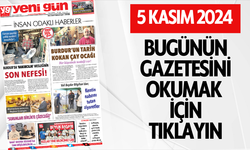 5 KASIM 2024 SALI BURDUR YENİ GÜN GAZETESİ SAYFALARI