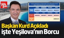 Burdur Yeşilova Belediyesi'nin Borç Yükü Açıklandı