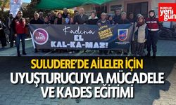 Suludere'de Aileler İçin Uyuşturucuyla Mücadele ve KADES Eğitimi