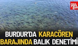 Burdur'da Karacaören Barajında Kritik Balık Denetimi