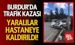 Burdur Sanayi Kavşağı’nda Trafik Kazası: Yaralılar Hastaneye Kaldırıldı