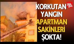 Korkutan Yangın: Apartman Sakinleri Şokta