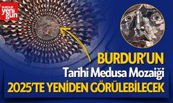 Burdur'un Tarihi Medusa Mozaiği 2025'te Yeniden Görülecek