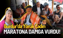 Burdur'da Yörük Çadırı Maratona Damga Vurdu!