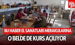 El Sanatlarına Meraklılar İçin Kızılkaya’da Takı Tasarım Kursu Başlıyor