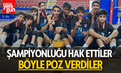 Burdur'da Voleybol Turnuvası'nda Şampiyonluğu Hak Ettiler