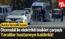 Burdur’da Trafik Kazası: Otomobil ve Üç Tekerli Bisiklet Çarpıştı