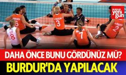 Burdur'da Oturarak Voleybol Avrupa Şampiyonası Yapılacak