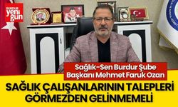 Sağlık Çalışanlarının Talepleri Görmezden Gelinmemeli