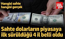 Sahte dolarların piyasaya ilk sürüldüğü 4 il belli oldu