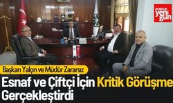 Burdur'da Esnaf ve Çiftçi İçin Kritik Görüşme Gerçekleşti!