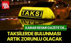 Taksilere Yeni Güvenlik Kuralları Resmen Yürürlükte