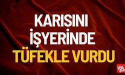 Karısını İş Yerinde Tüfekle Vurdu!