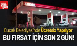 Bucak Belediyesi'nde Ücretsiz Yapılıyor