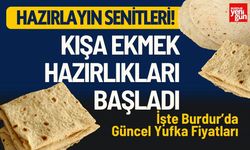 Kış Sofralarına Yufka Şöleni! İşte Bucak’taki Güncel Yufka Fiyatları