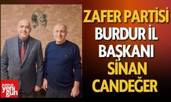 Sinan Candeğer Zafer Partisi Burdur İl Başkanı Oldu