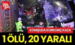 Denizli’de tır ve otobüs çarpıştı ölü ve yaralılar var