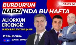 Burdur'un Nabzı'nda bu hafta,Burdur Belediye Başkanı Ali Orkun Ercengiz konuk olacak