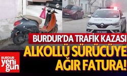 Burdur’da Alkollü Motosiklet Kazası: Cezadan Kaçamadı!