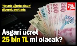 25 bin TL hayırlı olsun