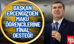 Başkan Ercengiz’den MAKÜ Öğrencilerine Final Desteği!